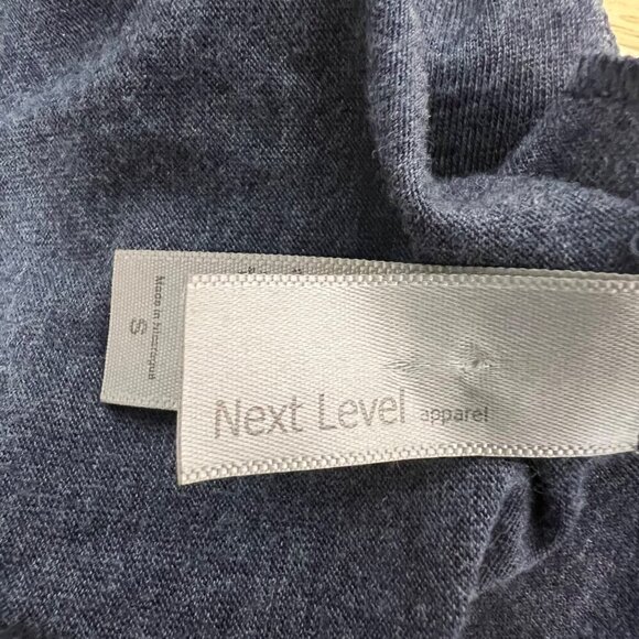Next Level Apparel Women’s USA Scoop Neck Tank Top Blue Gray Size Small - Picture 7 of 8